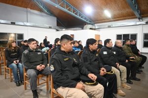 Realizaron el acto de cierre y entregaron certificación del Curso de Guías Caninos Detectores