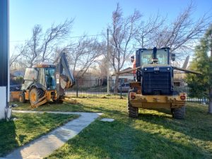 Distrigas desarrolló capacitación con prácticas en maquinaria pesada en Perito Moreno