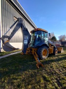 Distrigas desarrolló capacitación con prácticas en maquinaria pesada en Perito Moreno