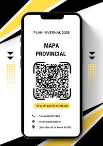 Plan Invernal: Vialidad Provincial cuenta con códigos QR para el acceso rápido a información vial