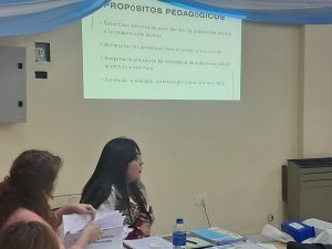 Se realizó un encuentro para avanzar con la alfabetización en la Educación Secundaria