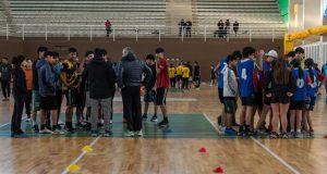 Más de 200 estudiantes participaron de una jornada de integración y deporte