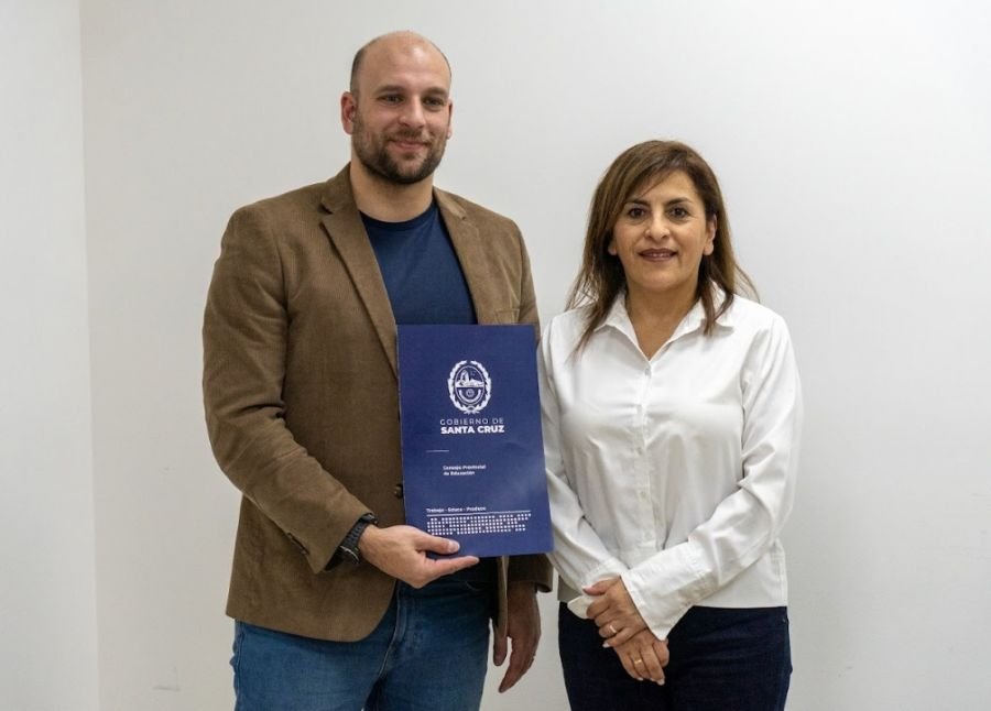 Educación fortalece, con inversión sostenida, su compromiso con las escuelas de Puerto Santa Cruz