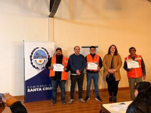 Con gran participación finalizó el Taller de Maquinaria Pesada en Perito Moreno