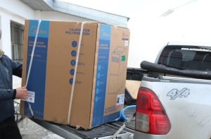 Ponen en marcha la obra en la Escuela Industrial N° 3 de Puerto Deseado