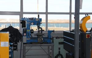 Ponen en marcha la obra en la Escuela Industrial N° 3 de Puerto Deseado