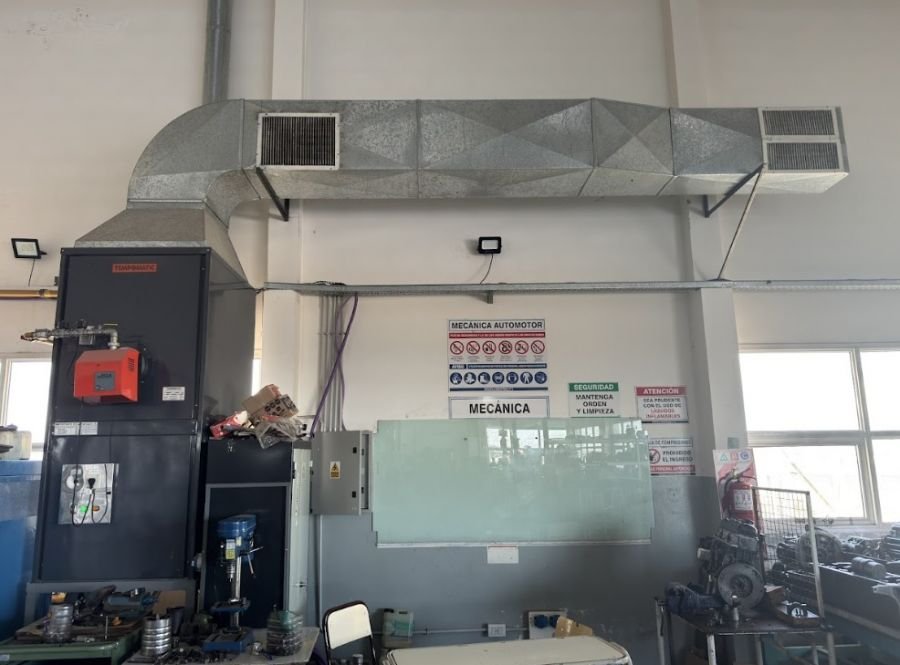 Ponen en marcha la obra en la Escuela Industrial N° 3 de Puerto Deseado