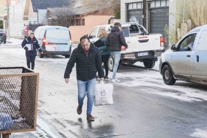 El CIC Eva Perón realizó un nuevo despliegue territorial en el marco del Plan Invernal 2025