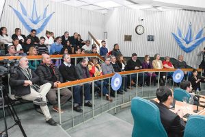 Ricci en la presentación sobre el informe de gestión: “Es un orgullo venir a dar cuentas en la casa del pueblo”