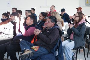 Se realizó taller sobre conducción invernal y colocación de cadenas en Río Gallegos