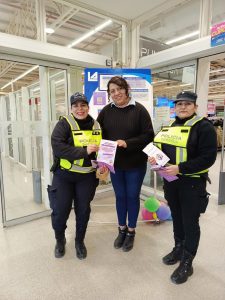 Vecinos informados, mujeres acompañadas: se realizó la campaña “No Estás Sola”