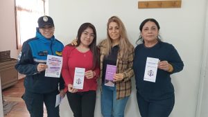 Vecinos informados, mujeres acompañadas: se realizó la campaña “No Estás Sola”