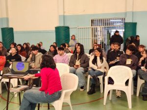 Educación realizó un taller sobre organización estudiantil en Río Gallegos
