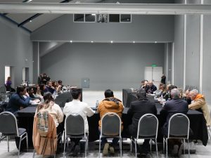 Claudio Vidal se reunió con directivos de hospitales de  toda la provincia en Caleta Olivia