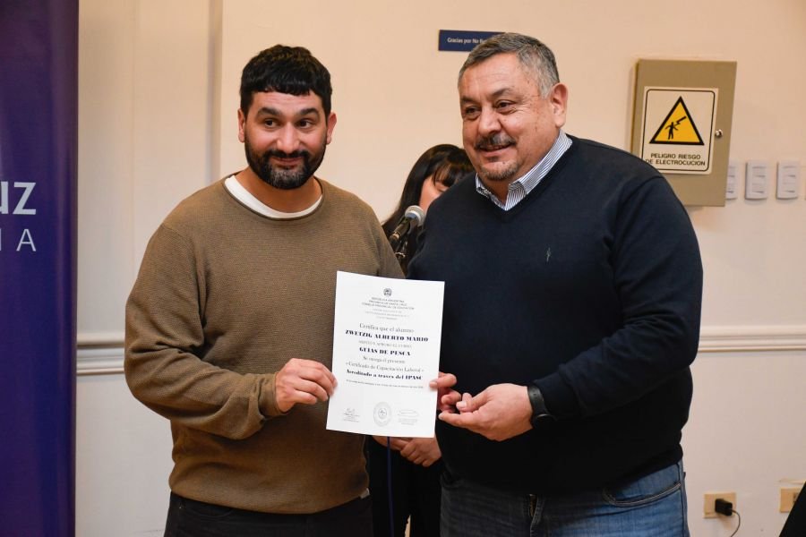 Turismo: Guías de Pesca recibieron certificaciones al culminar instancia de capacitación laboral