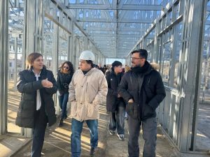 Tras una década de espera, se reanuda la obra del Colegio Secundario N° 43 de Caleta Olivia