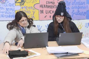 Jornada de intervención social en el barrio Madres a la Lucha
