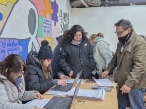 Jornada de intervención social en el barrio Madres a la Lucha