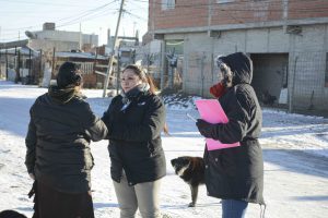 Jornada de intervención social en el barrio Madres a la Lucha
