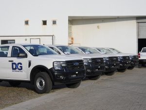 Caleta Olivia: Vidal participó de la recepción y presentación de la nueva flota vehicular para Distrigas S.A.