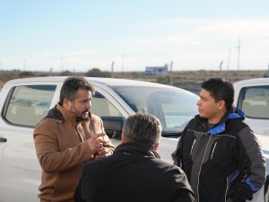 Caleta Olivia: Vidal participó de la recepción y presentación de la nueva flota vehicular para Distrigas S.A.