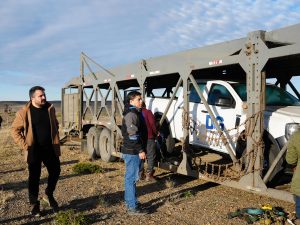 Caleta Olivia: Vidal participó de la recepción y presentación de la nueva flota vehicular para Distrigas S.A.