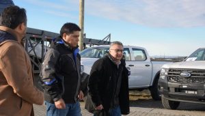 Caleta Olivia: Vidal participó de la recepción y presentación de la nueva flota vehicular para Distrigas S.A.