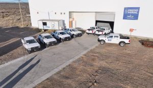 Caleta Olivia: Vidal participó de la recepción y presentación de la nueva flota vehicular para Distrigas S.A.