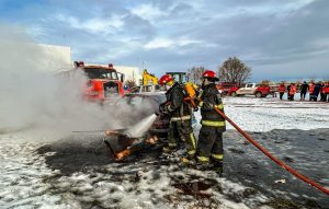 Formación operativa: Capacitaron a Agentes de Protección Civil para actuar en emergencias junto a bomberos