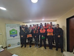 Formación operativa: Capacitaron a Agentes de Protección Civil para actuar en emergencias junto a bomberos