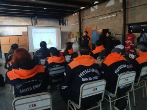 Formación operativa: Capacitaron a Agentes de Protección Civil para actuar en emergencias junto a bomberos