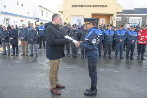 La División Gabinete Criminalístico de Río Gallegos celebró su 40° Aniversario