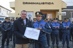 La División Gabinete Criminalístico de Río Gallegos celebró su 40° Aniversario