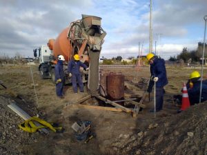 Avanzan las obras civiles para la extensión del Interconectado en Jaramillo y Fitz Roy