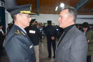 Orgullo y responsabilidad: la Policía Provincial designó a los agentes que portarán la bandera nacional, provincial e institucional