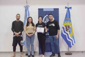 Se entregaron certificados a alumnos de talleres de defensa personal y artes marciales