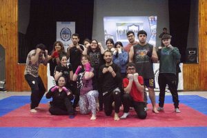 Se entregaron certificados a alumnos de talleres de defensa personal y artes marciales