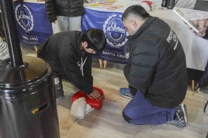 Se llevó adelante una jornada de abordaje territorial en el Club Deportivo San Benito Abad