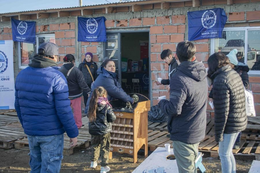 Se llevó adelante una jornada de abordaje territorial en el Club Deportivo San Benito Abad