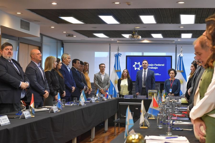 Santa Cruz participó de la 126° Reunión Plenaria del Consejo Federal del Trabajo