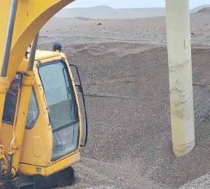 Servicios Públicos realizó trabajos en la toma de agua de mar de Puerto Deseado