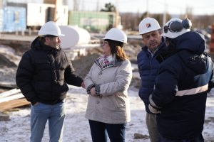 IDUV: avanza la construcción de las 56 viviendas en Río Gallegos