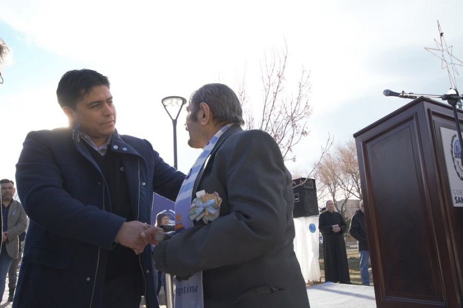 Vidal desde Lago Posadas: "La independencia que necesitamos es fortalecer la economía a través de la producción"