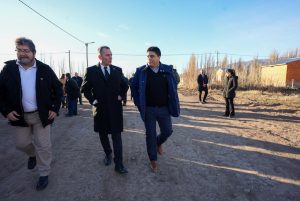 Se inauguró la primera obra del anuncio del 1° de Mayo: gas para 56 familias de Lago Posadas