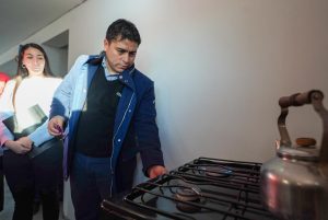 Se inauguró la primera obra del anuncio del 1° de Mayo: gas para 56 familias de Lago Posadas