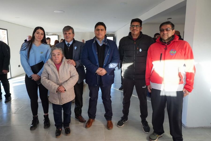 Se inauguró la primera obra del anuncio del 1° de Mayo: gas para 56 familias de Lago Posadas