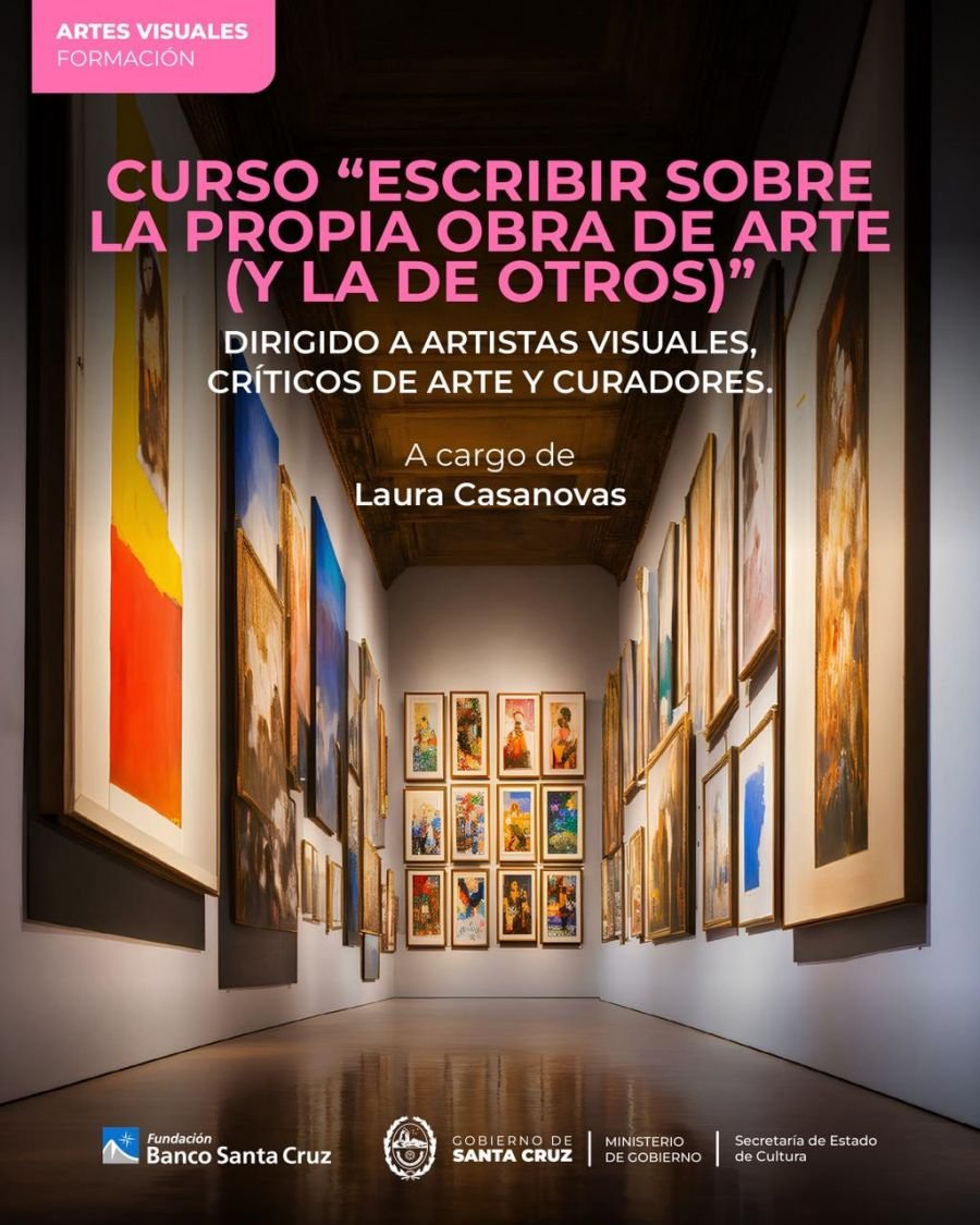 Convocan a artistas para participar del curso de escritura dictado por Laura Casanovas