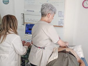 Se realizó una jornada de atención médica especializada en la Residencia Luis Borea