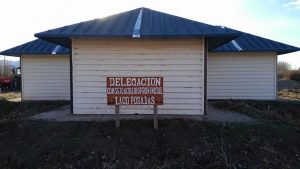 Vidal recorrió el proyecto vitivinícola que impulsa el Consejo Agrario Provincial en Lago Posadas