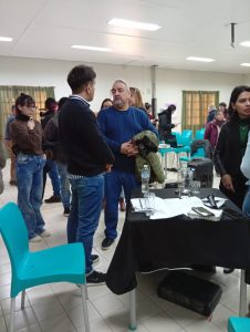 Los Antiguos: El ministro Nicolás Brizuela acompañó una jornada de trabajo para fortalecer el desarrollo local